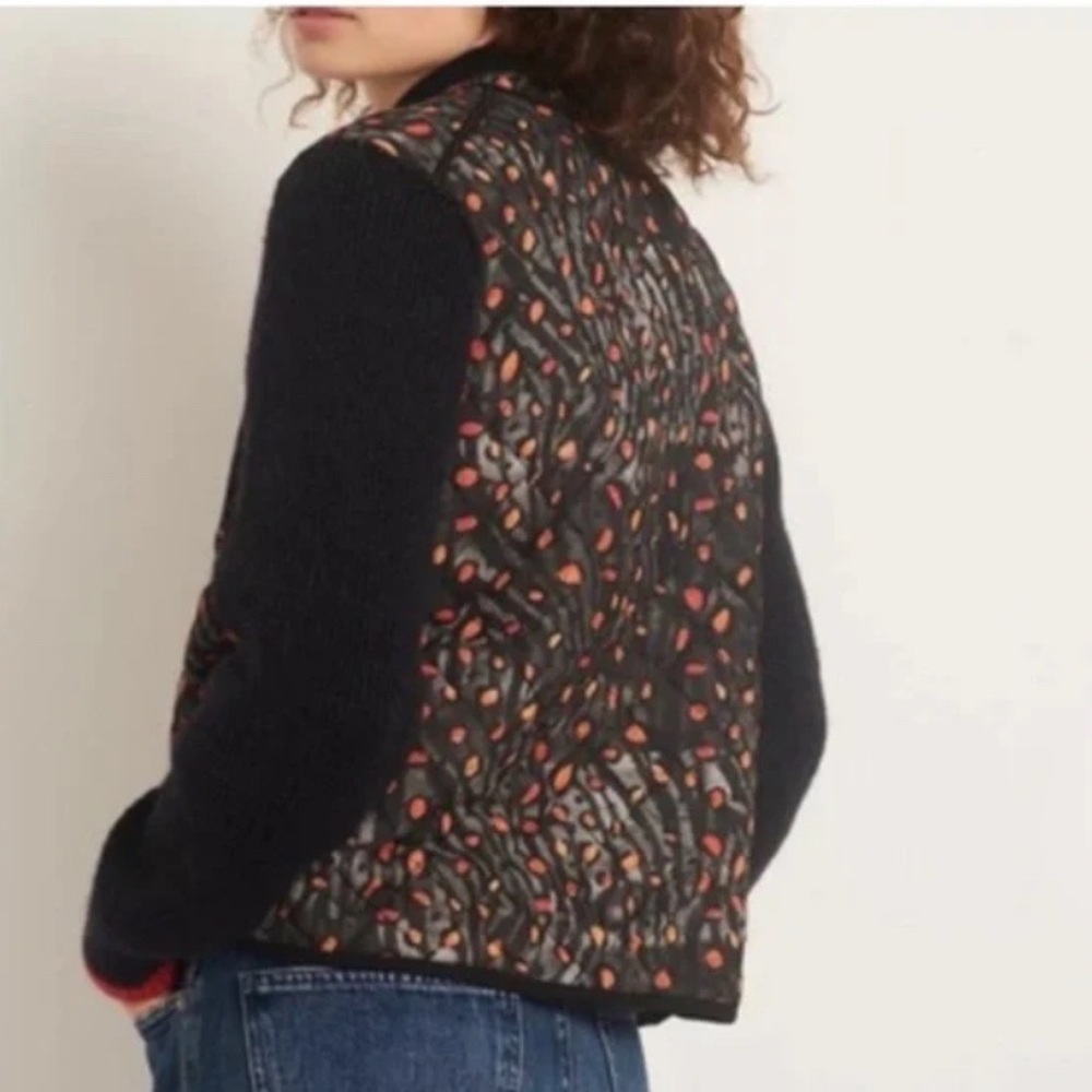Anthropologie BL-NK Quilted Alyxa Sweater Jacket XS NWOT - Picture 5 of 14